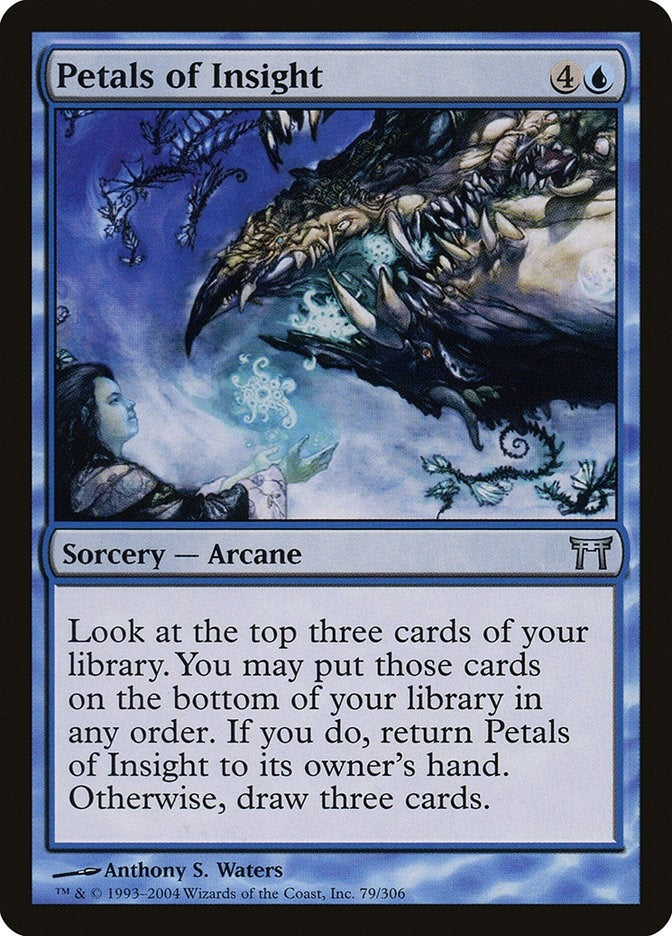 Image for Petals of Insight (79) (Champions of Kamigawa) (CHK) - Magic: The Gathering