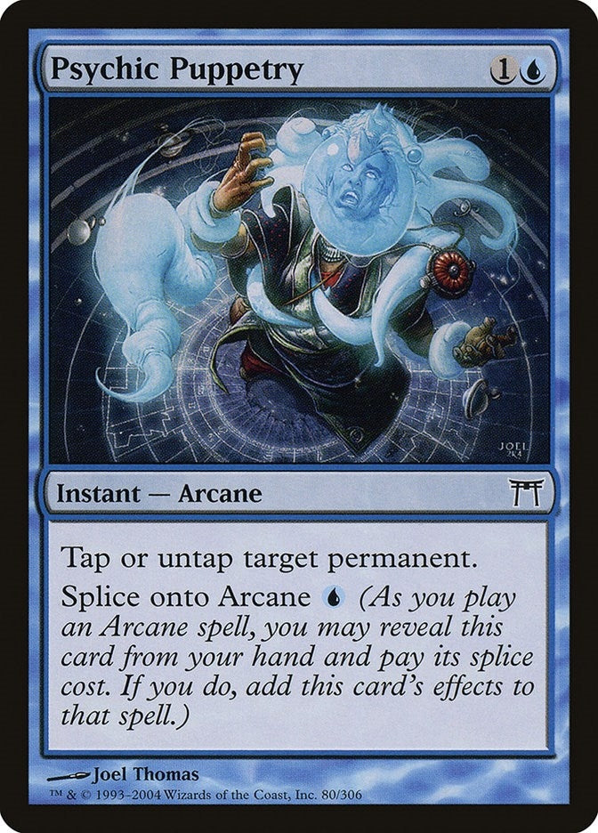 Image for Psychic Puppetry (80) (Champions of Kamigawa) (CHK) - Magic: The Gathering