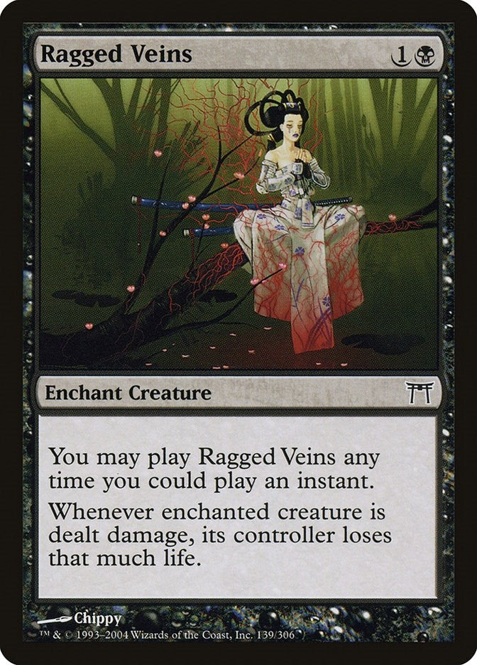 Image for Ragged Veins (139) (Champions of Kamigawa) (CHK) - Magic: The Gathering