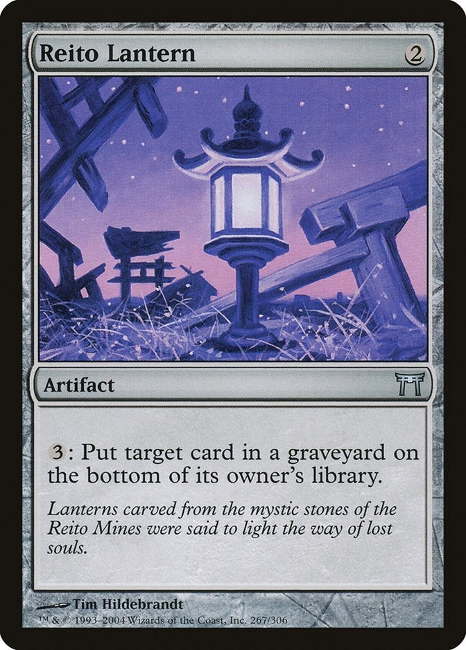 Image for Reito Lantern (267) (Champions of Kamigawa) (CHK) - Magic: The Gathering