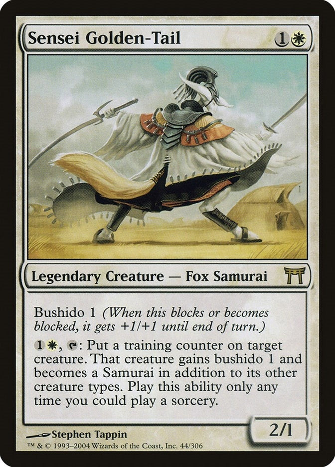 Image for Sensei Golden-Tail (44) (Champions of Kamigawa) (CHK) - Magic: The Gathering