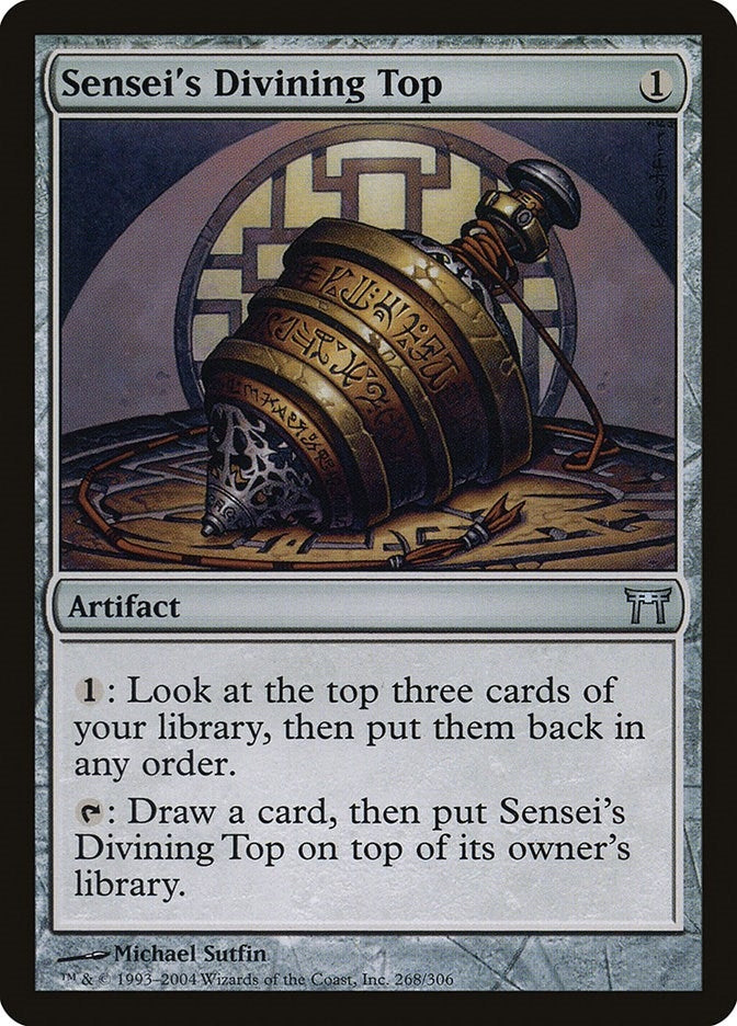Image for Sensei's Divining Top (268) (Champions of Kamigawa) (CHK) - Magic: The Gathering