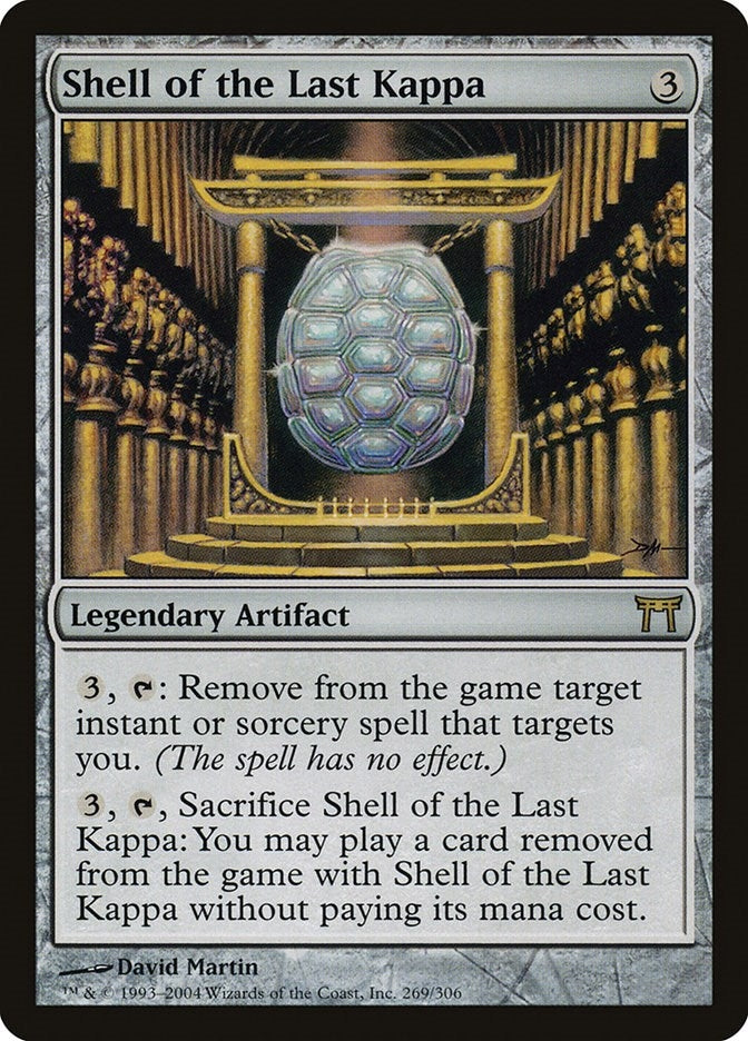 Image for Shell of the Last Kappa (269) (Champions of Kamigawa) (CHK) - Magic: The Gathering