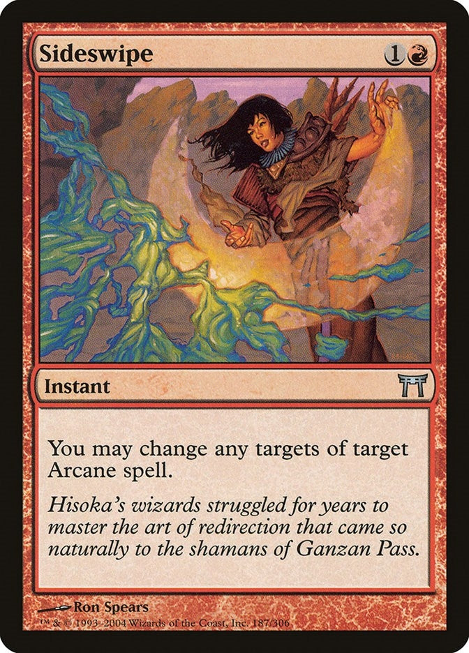 Image for Sideswipe (187) (Champions of Kamigawa) (CHK) - Magic: The Gathering