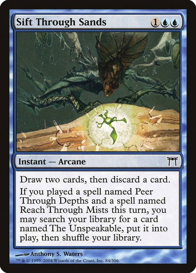Image for Sift Through Sands (84) (Champions of Kamigawa) (CHK) - Magic: The Gathering