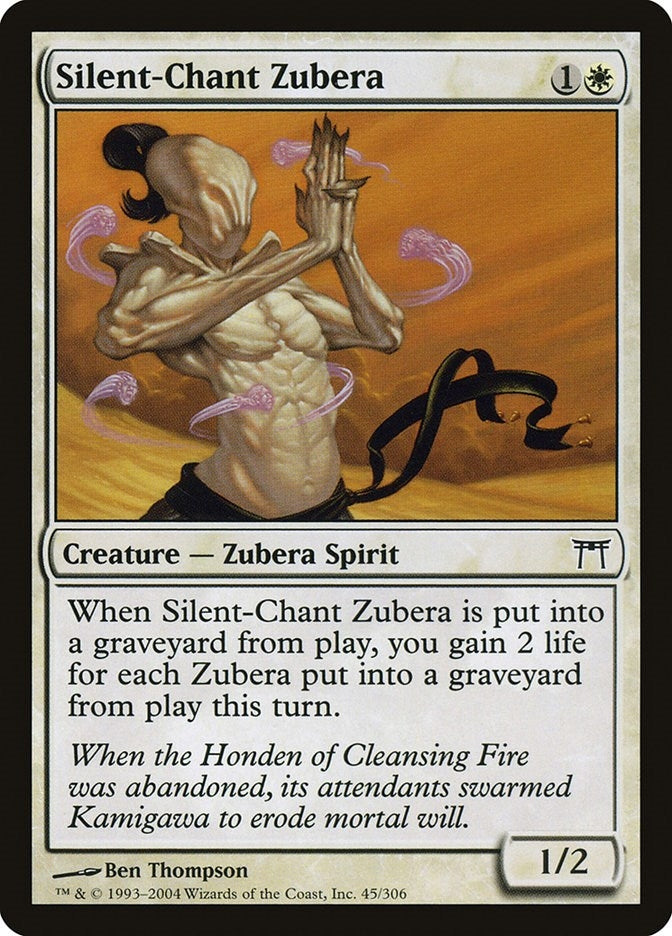Image for Silent-Chant Zubera (45) (Champions of Kamigawa) (CHK) - Magic: The Gathering