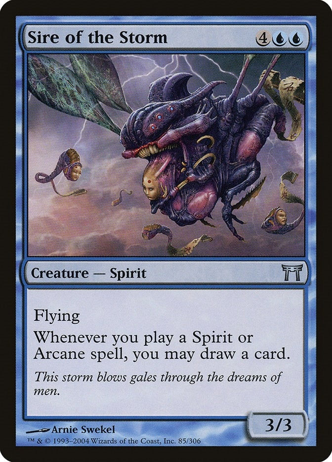 Image for Sire of the Storm (85) (Champions of Kamigawa) (CHK) - Magic: The Gathering