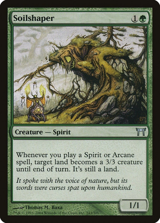 Image for Soilshaper (243) (Champions of Kamigawa) (CHK) - Magic: The Gathering