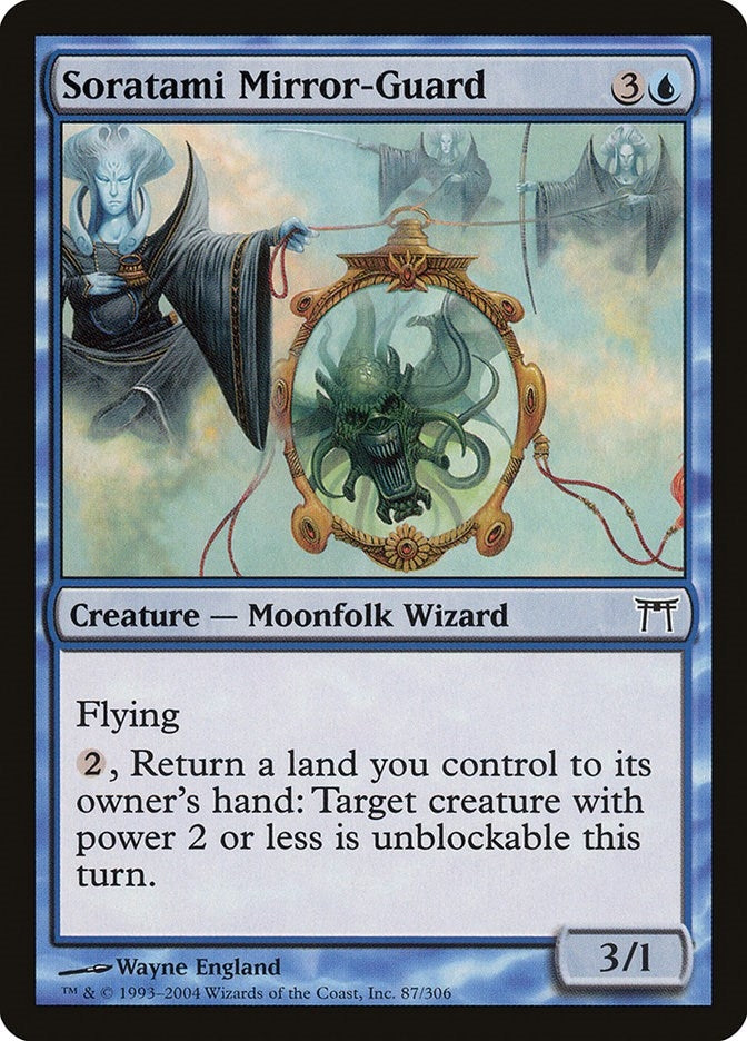 Image for Soratami Mirror-Guard (87) (Champions of Kamigawa) (CHK) - Magic: The Gathering