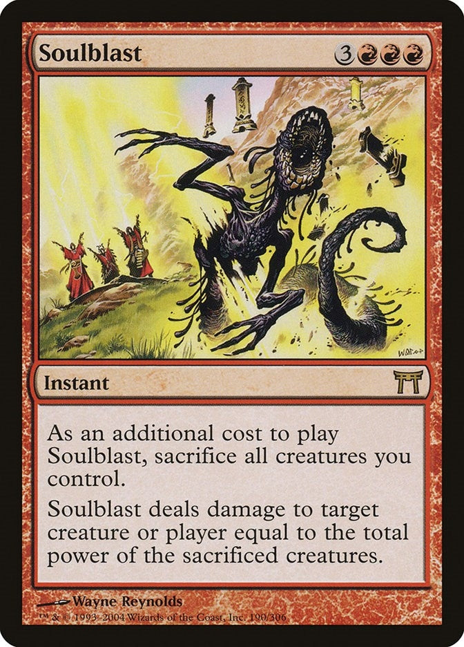 Image for Soulblast (190) (Champions of Kamigawa) (CHK) - Magic: The Gathering