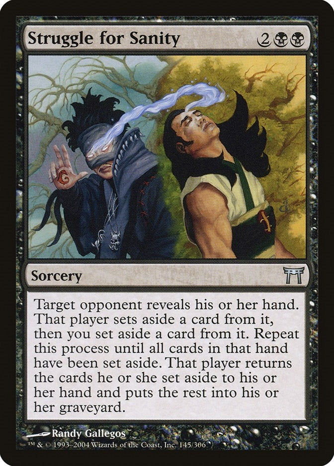 Image for Struggle for Sanity (145) (Champions of Kamigawa) (CHK) - Magic: The Gathering