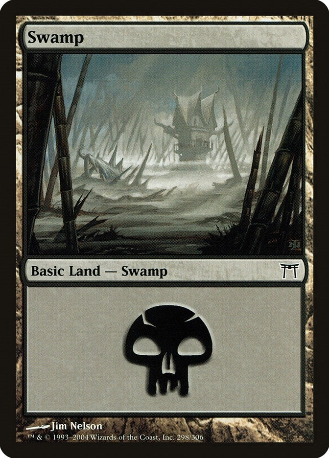 Image for Swamp (298) (298) (Champions of Kamigawa) (CHK) - Magic: The Gathering
