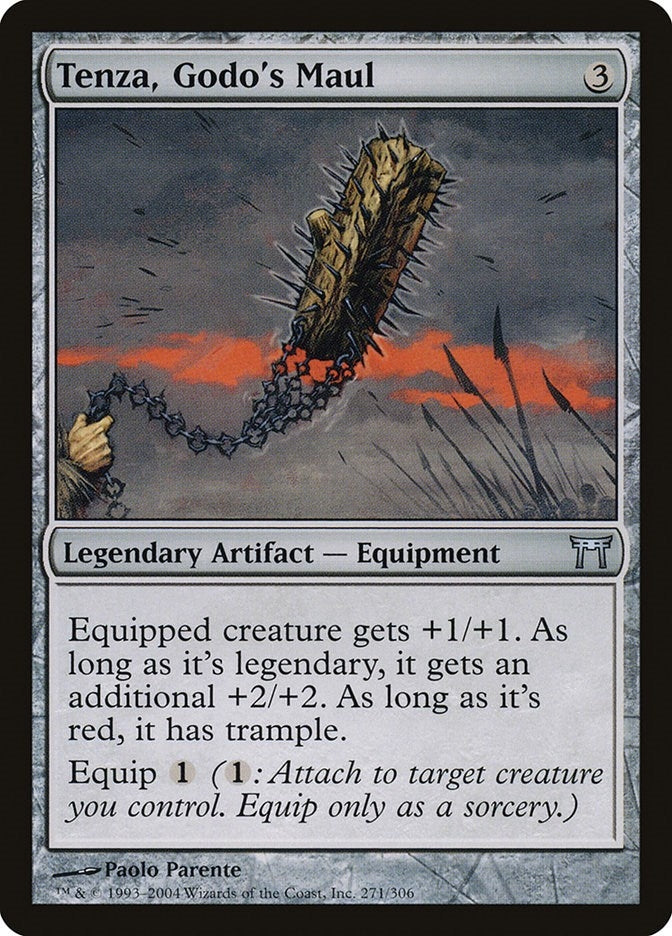 Image for Tenza, Godo's Maul (271) (Champions of Kamigawa) (CHK) - Magic: The Gathering