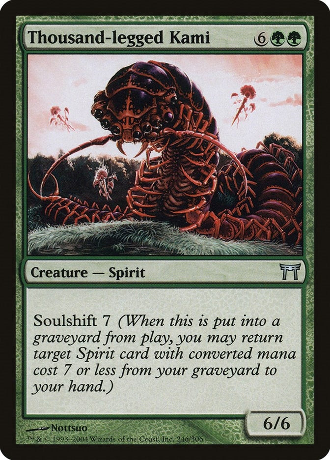 Image for Thousand-legged Kami (246) (Champions of Kamigawa) (CHK) - Magic: The Gathering