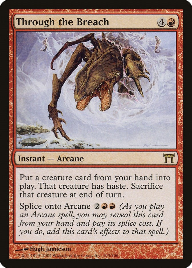 Image for Through the Breach (193) (Champions of Kamigawa) (CHK) - Magic: The Gathering