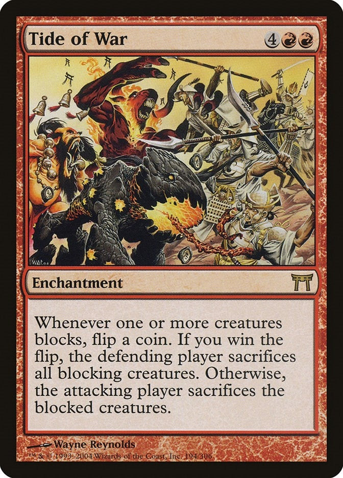 Image for Tide of War (194) (Champions of Kamigawa) (CHK) - Magic: The Gathering