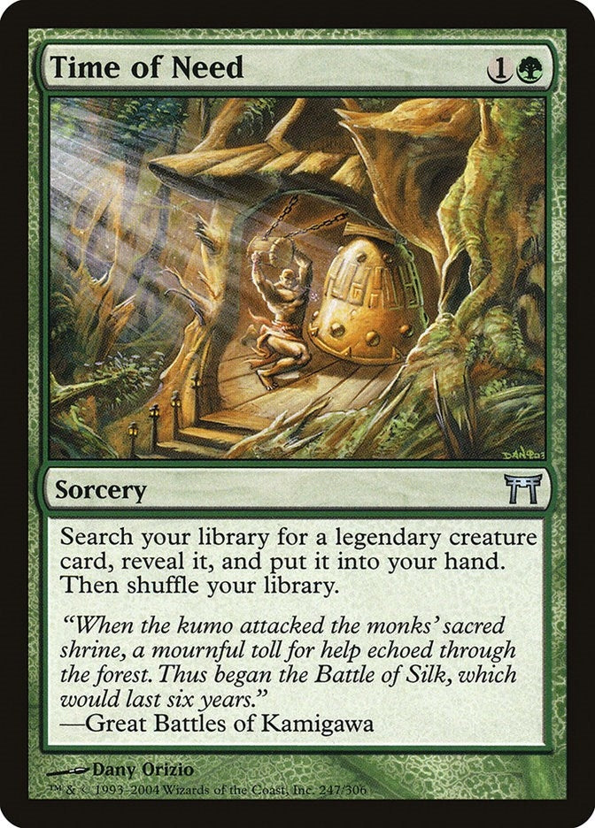 Image for Time of Need (247) (Champions of Kamigawa) (CHK) - Magic: The Gathering