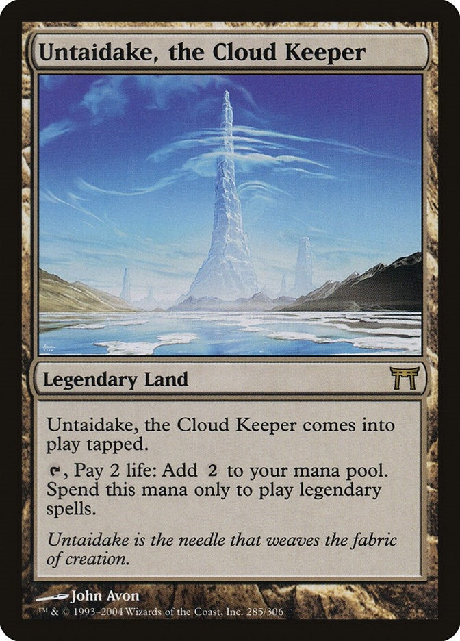Image for Untaidake, the Cloud Keeper (285) (Champions of Kamigawa) (CHK) - Magic: The Gathering