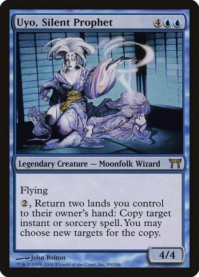 Image for Uyo, Silent Prophet (99) (Champions of Kamigawa) (CHK) - Magic: The Gathering