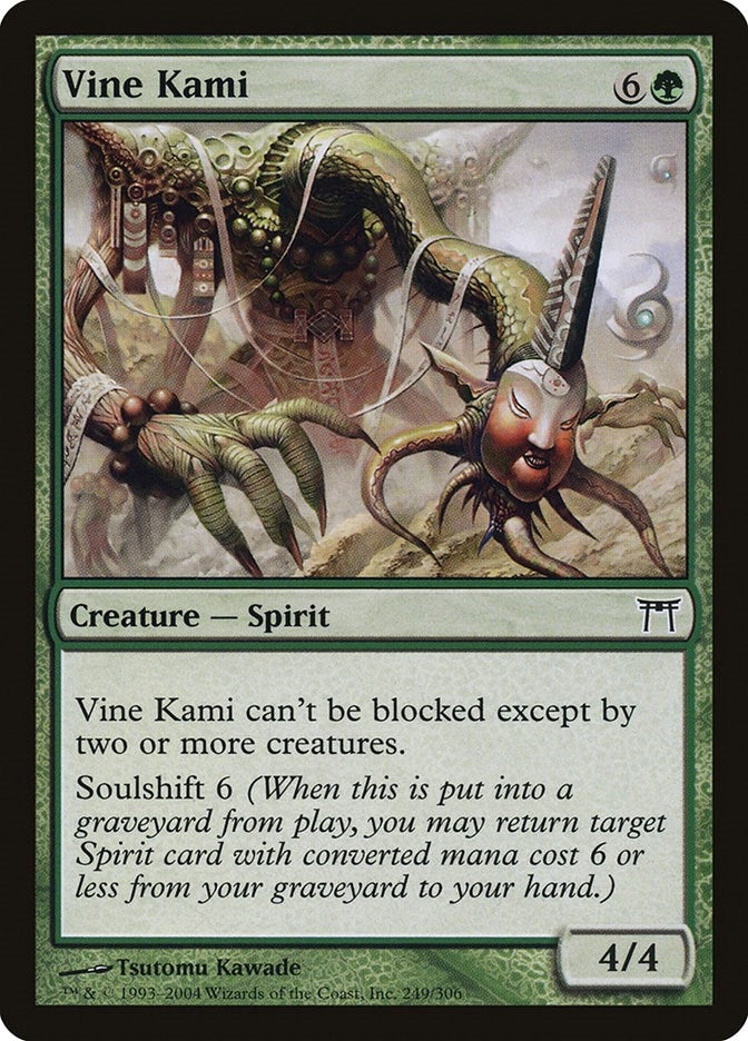 Image for Vine Kami (249) (Champions of Kamigawa) (CHK) - Magic: The Gathering