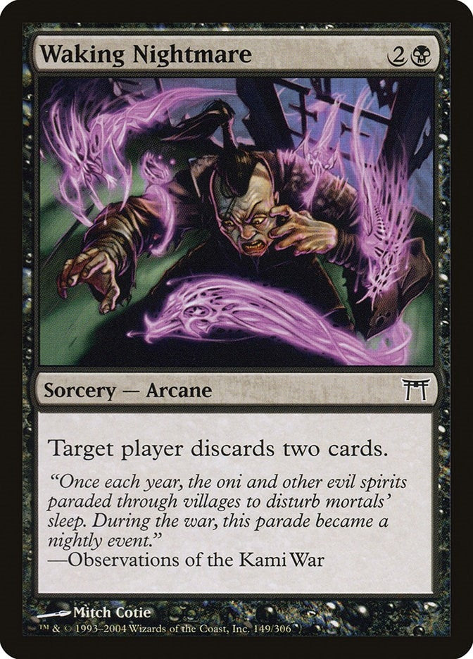 Image for Waking Nightmare (149) (Champions of Kamigawa) (CHK) - Magic: The Gathering