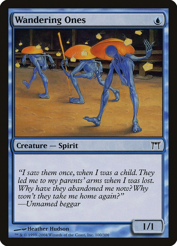Image for Wandering Ones (100) (Champions of Kamigawa) (CHK) - Magic: The Gathering