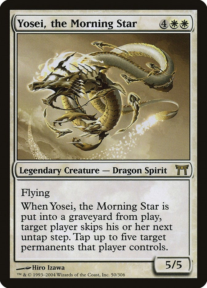 Image for Yosei, the Morning Star (50) (Champions of Kamigawa) (CHK) - Magic: The Gathering