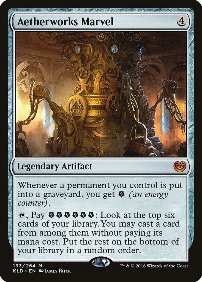 Image for Aetherworks Marvel (193) (Kaladesh) - Magic: The Gathering