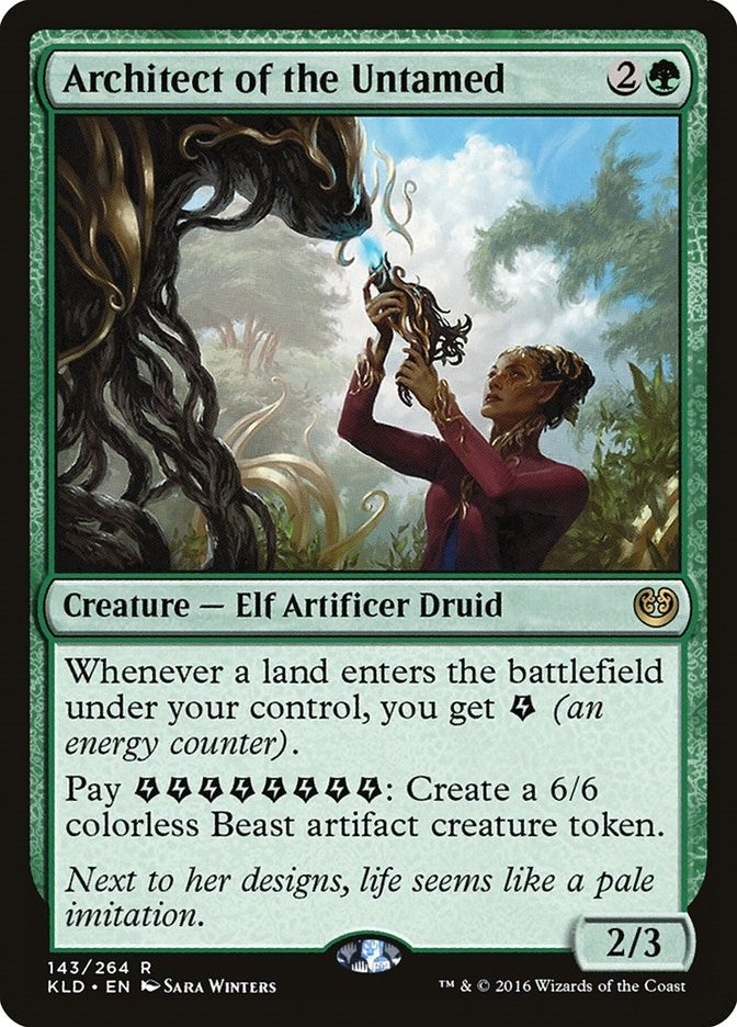 Image for Architect of the Untamed (143) (Kaladesh) - Magic: The Gathering