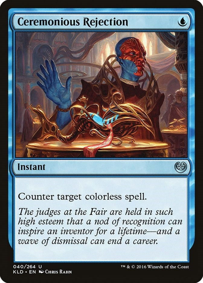 Image for Ceremonious Rejection (40) (Kaladesh) - Magic: The Gathering