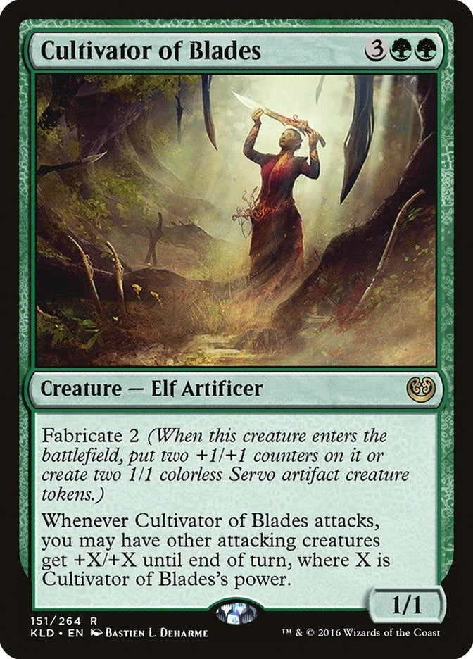 Image for Cultivator of Blades (151) (Kaladesh) - Magic: The Gathering