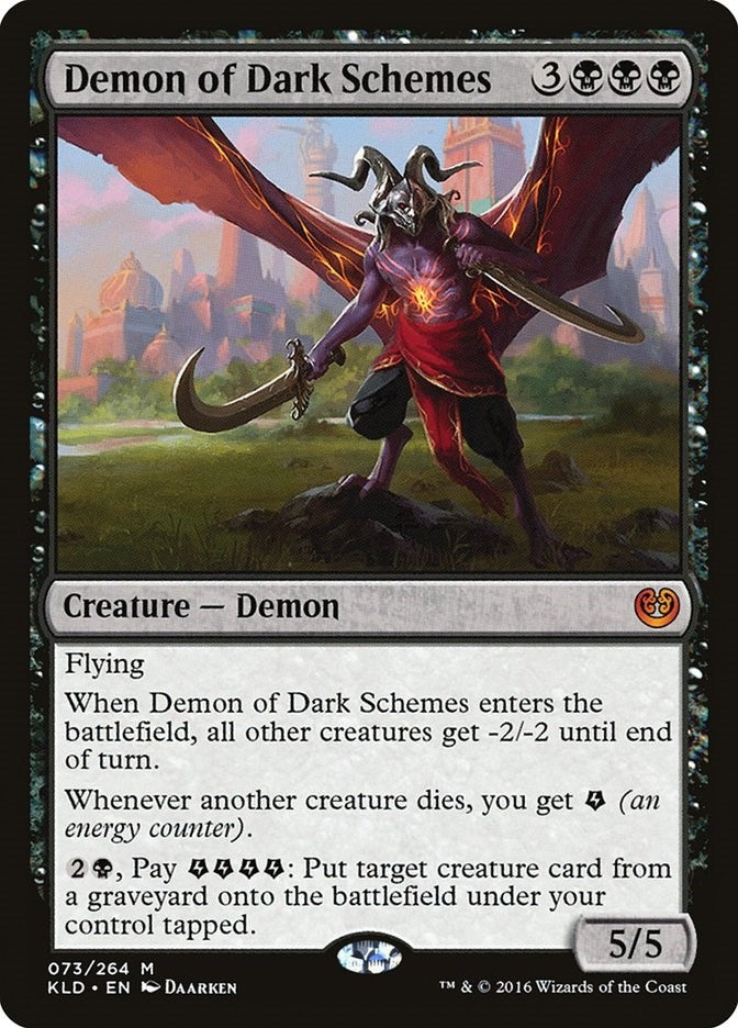 Image for Demon of Dark Schemes (73) (Kaladesh) - Magic: The Gathering