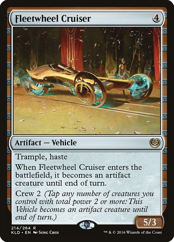 Image for Fleetwheel Cruiser (214) (Kaladesh) - Magic: The Gathering