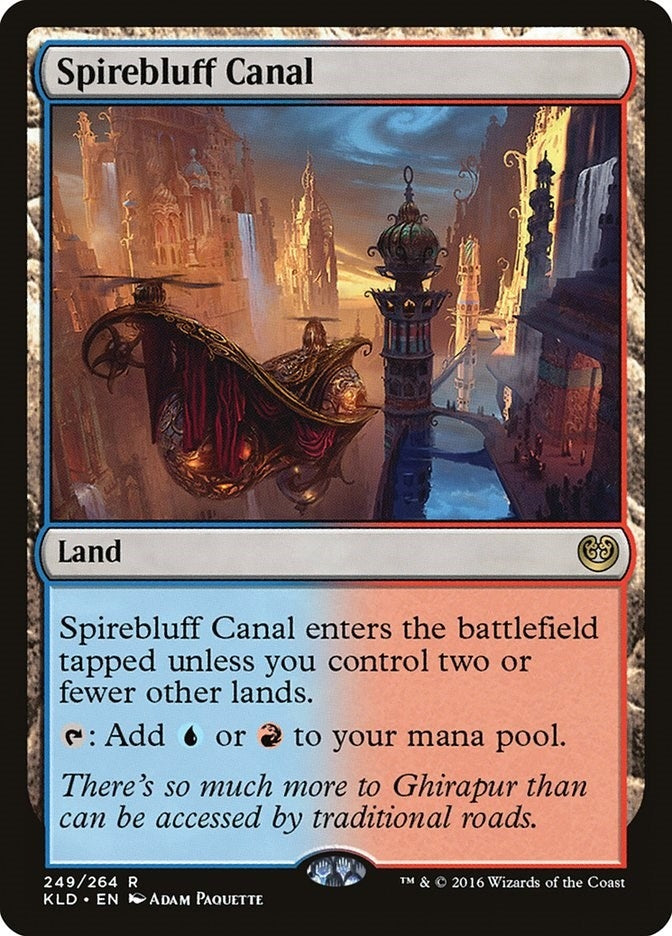 Image for Spirebluff Canal (249) (Kaladesh) - Magic: The Gathering