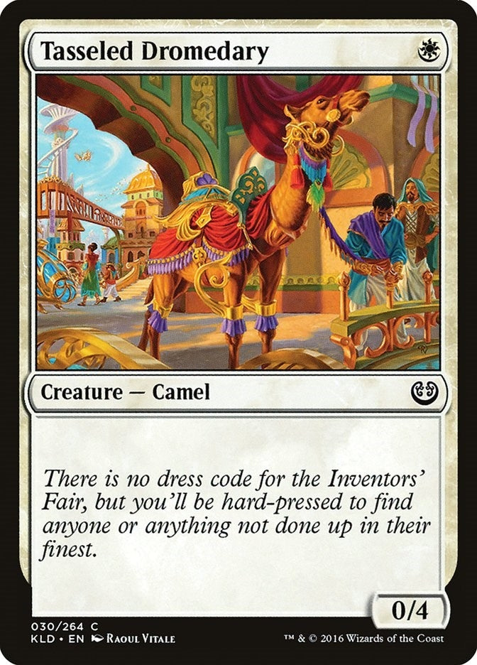 Image for Tasseled Dromedary (30) (Kaladesh) - Magic: The Gathering