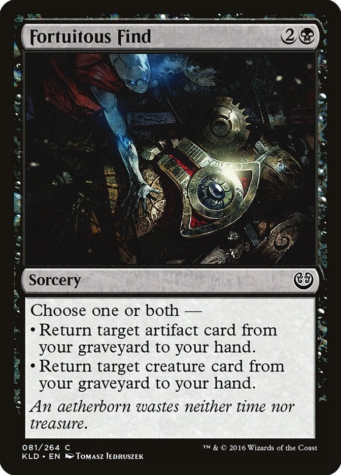 Image for Fortuitous Find (81) (Kaladesh) - Magic: The Gathering