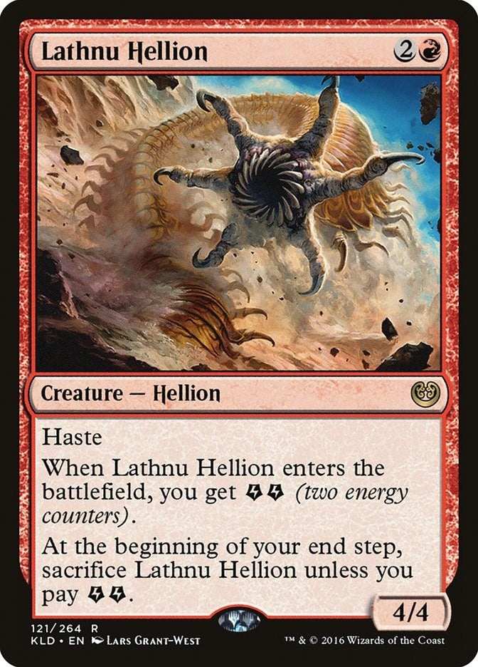 Image for Lathnu Hellion (121) (Kaladesh) - Magic: The Gathering
