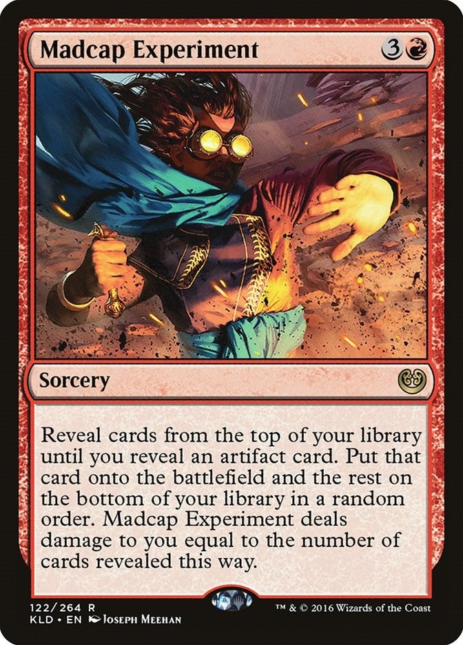 Image for Madcap Experiment (122) (Kaladesh) - Magic: The Gathering