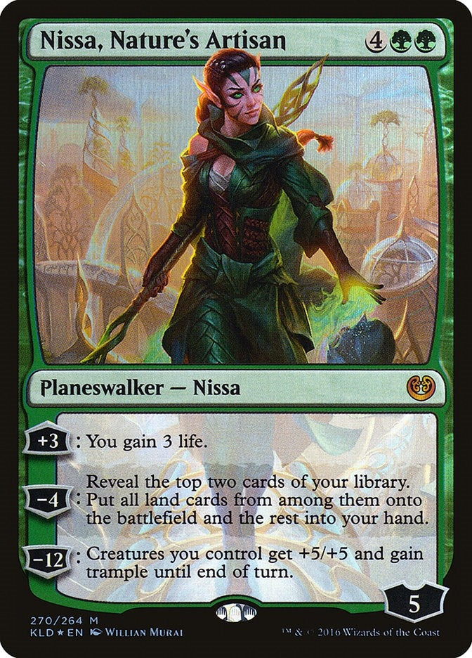 Image for Nissa, Nature's Artisan (270) (Kaladesh) - Magic: The Gathering