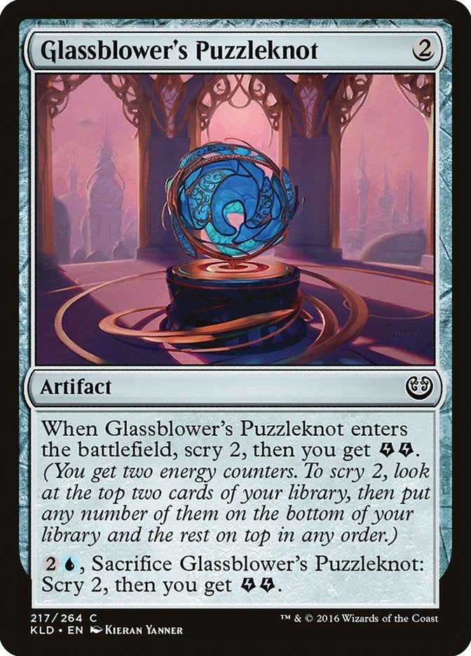 Image for Glassblower's Puzzleknot (217) (Kaladesh) - Magic: The Gathering