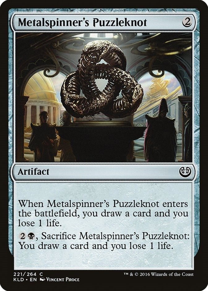 Image for Metalspinner's Puzzleknot (221) (Kaladesh) - Magic: The Gathering