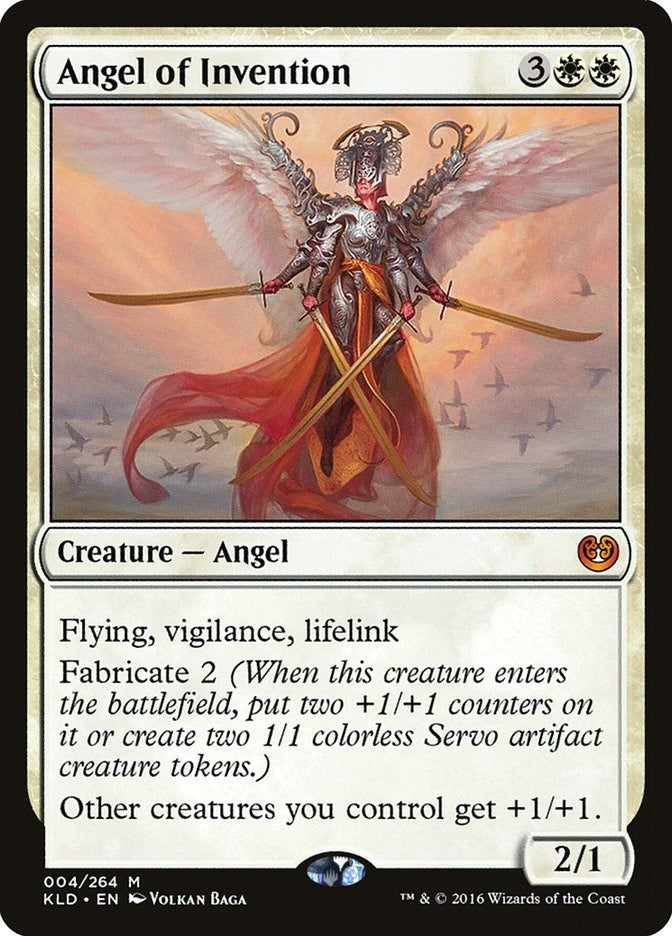 Image for Angel of Invention (4) (Kaladesh) - Magic: The Gathering