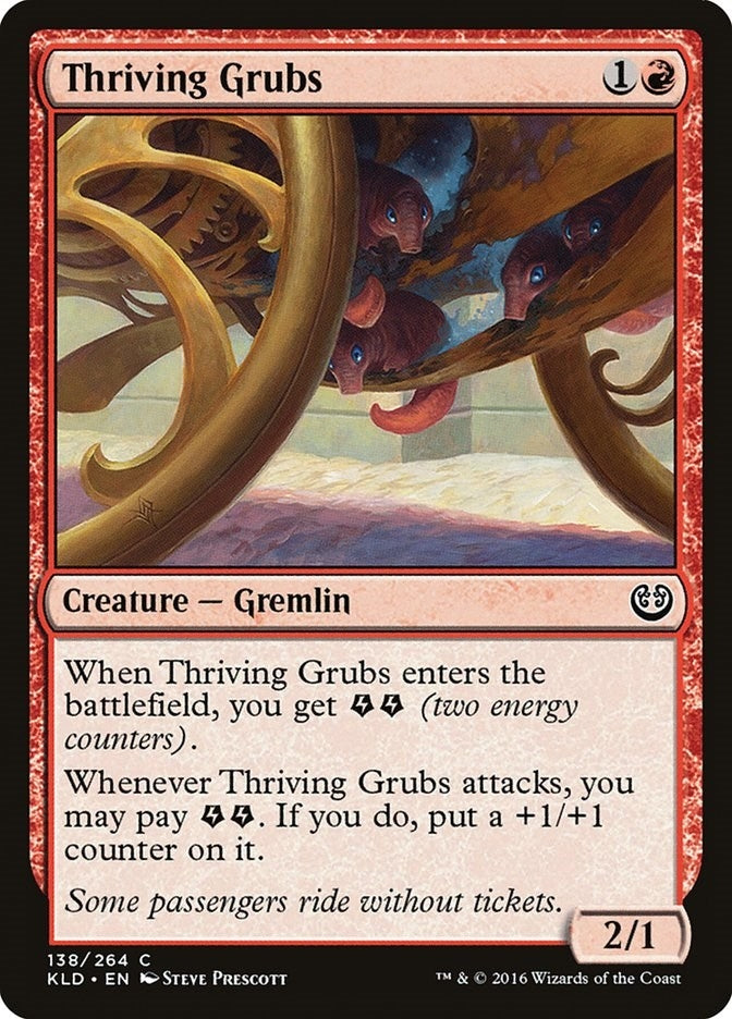 Image for Thriving Grubs (138) (Kaladesh) - Magic: The Gathering