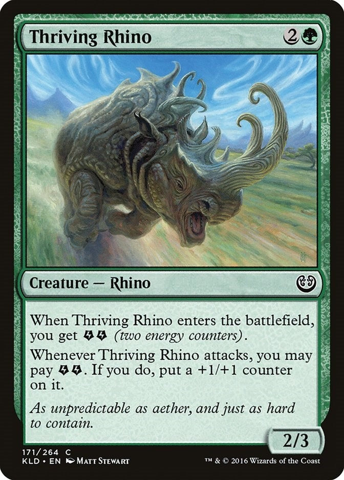 Image for Thriving Rhino (171) (Kaladesh) - Magic: The Gathering