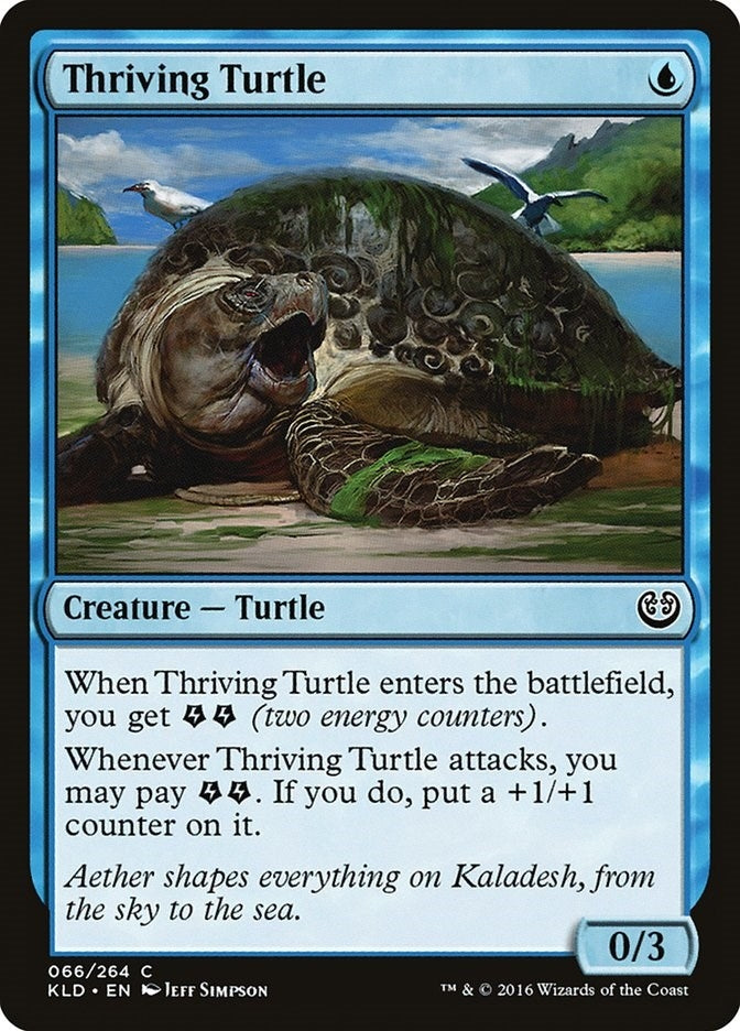 Image for Thriving Turtle (66) (Kaladesh) - Magic: The Gathering