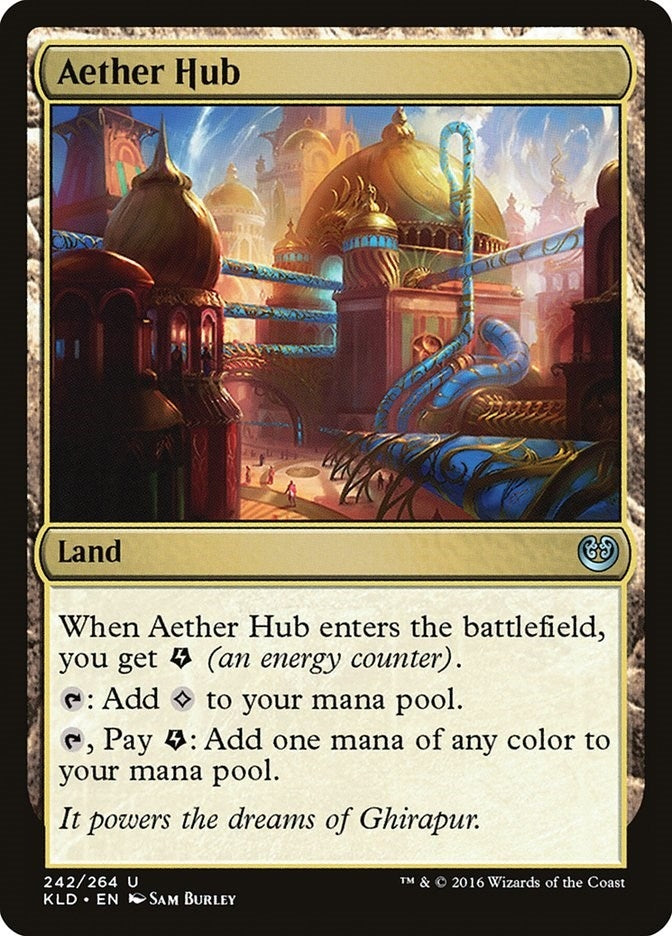Image for Aether Hub (242) (Kaladesh) - Magic: The Gathering
