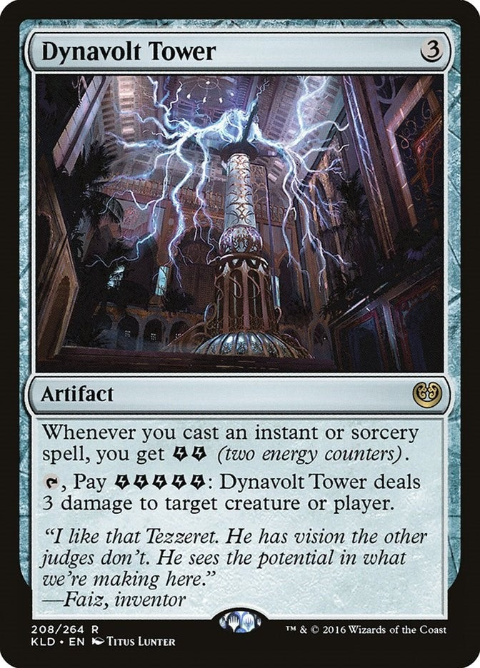 Image for Dynavolt Tower (208) (Kaladesh) - Magic: The Gathering