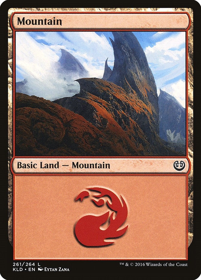 Image for Mountain (261) (261) (Kaladesh) - Magic: The Gathering