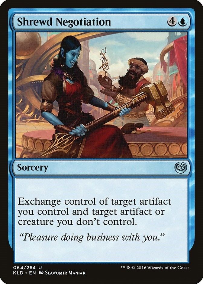 Image for Shrewd Negotiation (64) (Kaladesh) - Magic: The Gathering