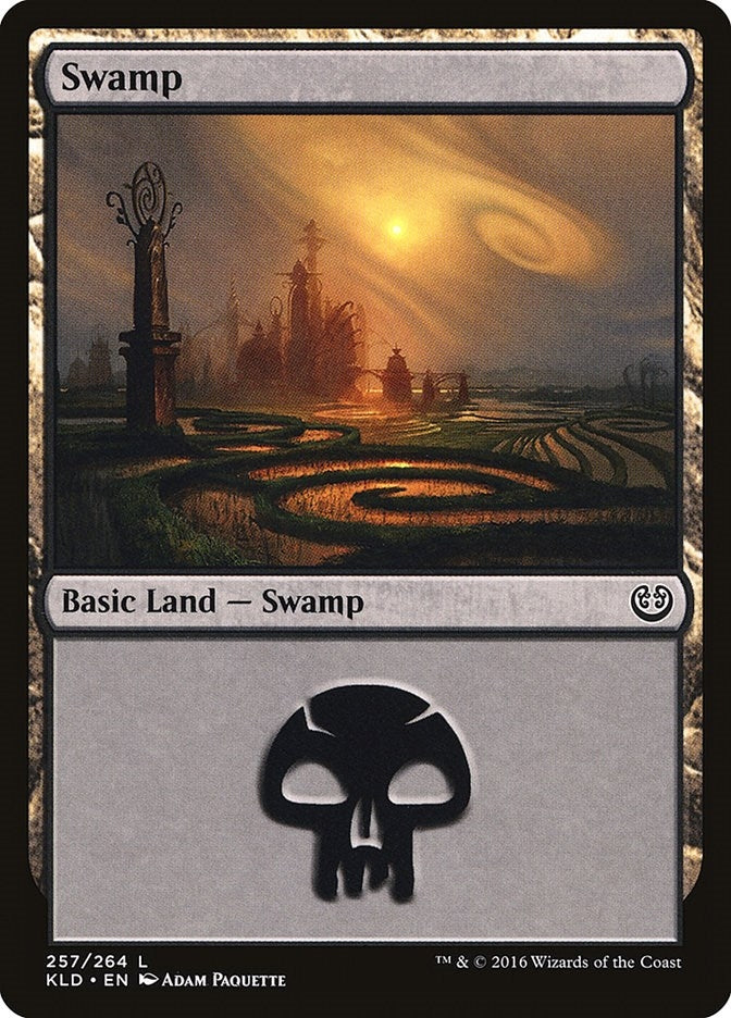 Image for Swamp (257) (257) (Kaladesh) - Magic: The Gathering